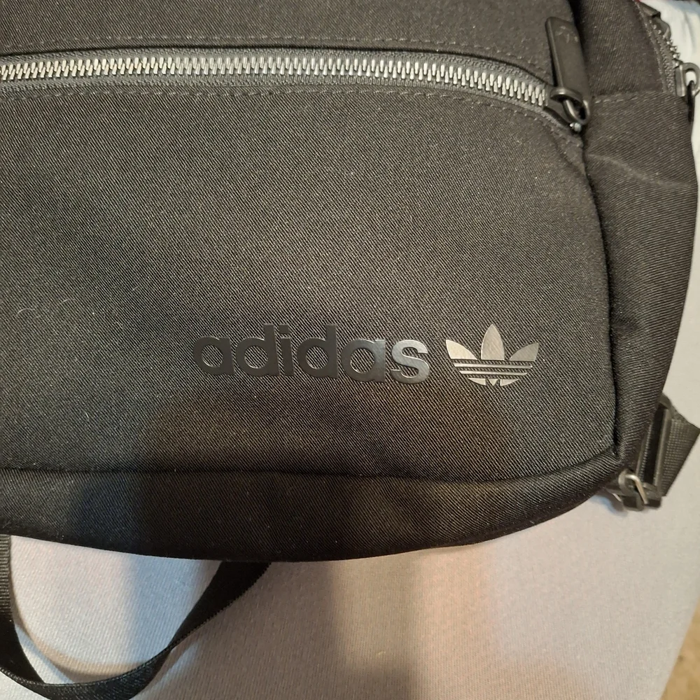 Adidas Black Backpack Crossbody Bag